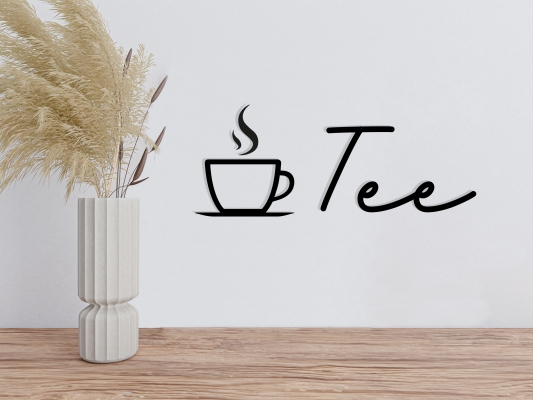 Schriftzug "Tee"
